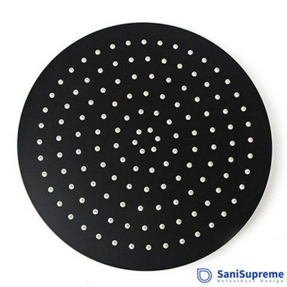 VoordeelPaleis® Inbouw Doucheset Washington Premium 2 weg Doucheset 10 inch regendouche rond mat zwart