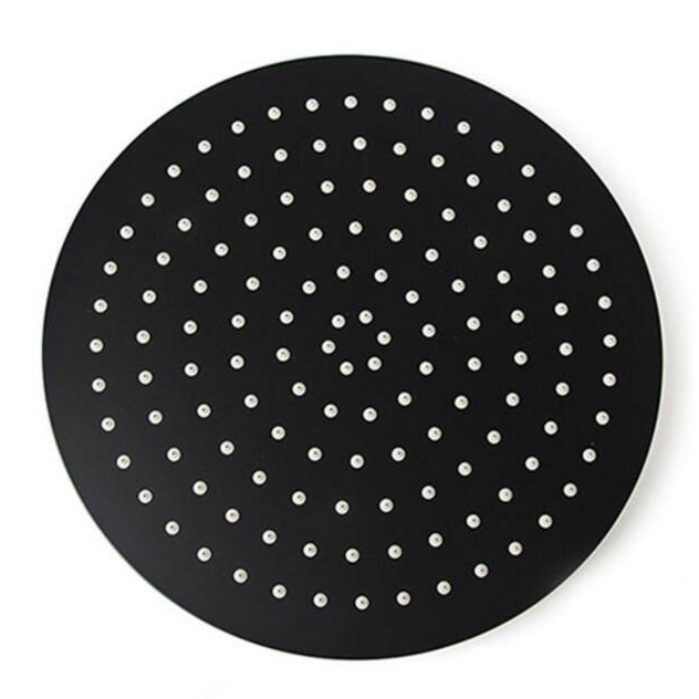 VoordeelPaleis® Doucheset Washington Premium Plus 10 inch regendouche rond 3-weg zwart inbouw