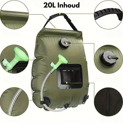 Camping Douche - 20L - Verwarmd
