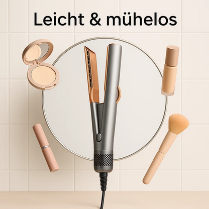 HairFlow Pro Föhn & Stijlborstel – 2-in-1 Droger met Intelligente Warmteregeling
