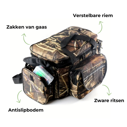 Vistas – Grote Capaciteit | Waterbestendige Tas voor Karpervissen