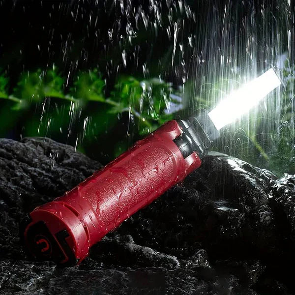 180° COB Werklamp - USB Oplaadbaar - Aluminium & ABS - Krachtig Licht