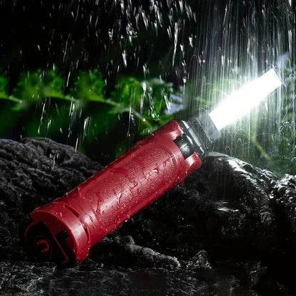 180° COB Werklamp - USB Oplaadbaar - Aluminium & ABS - Krachtig Licht
