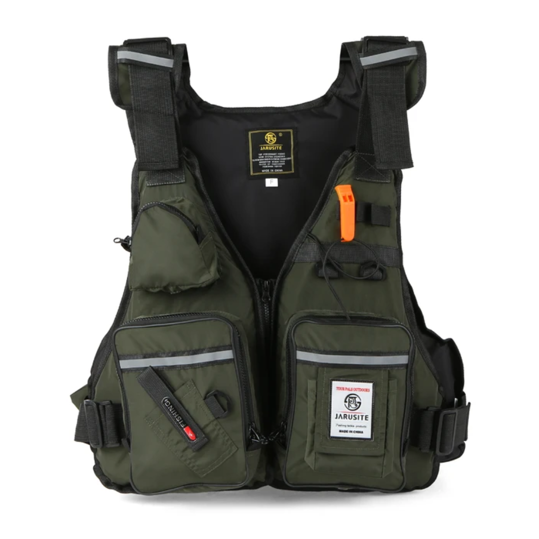 Outdoor Vest – Vissen | Lichtgewicht en Waterbestendig Vissersvest
