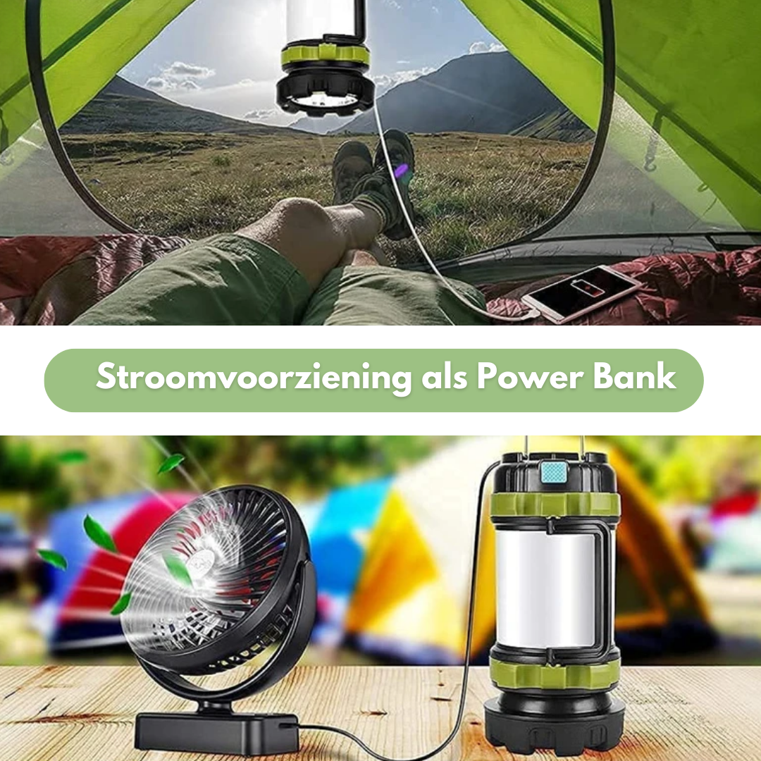 Noodlantaarn – 3-in-1 LED | Oplaadbare en Multifunctionele Lamp