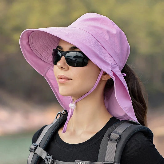 Outdoor Bucket Hat – Dames Lichtgewicht en UV-beschermend voor Buitenactiviteiten