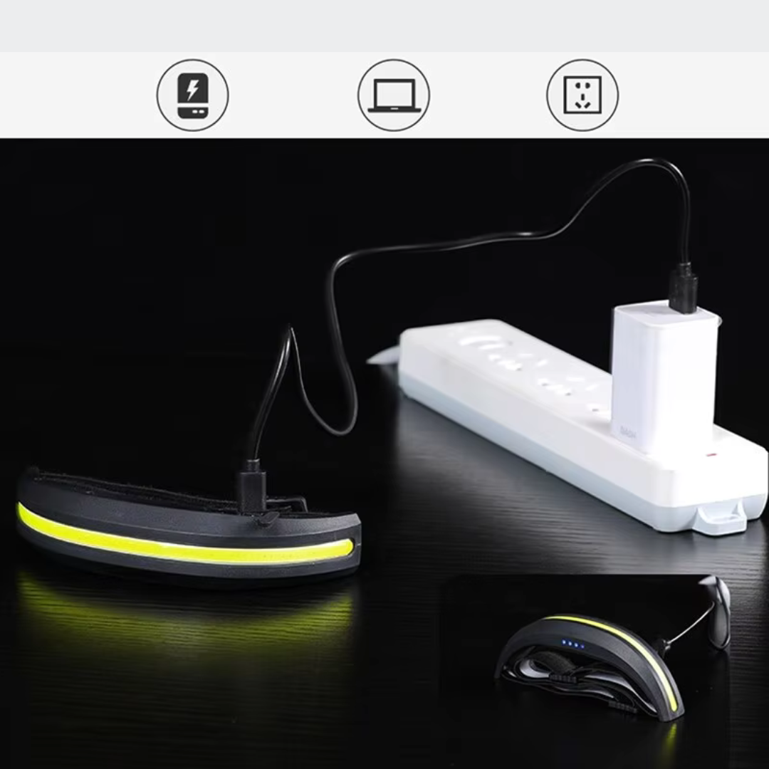 Krachtige LED Hoofdlamp - Verstelbaar & Waterbestendig - Ideaal voor Wandelen