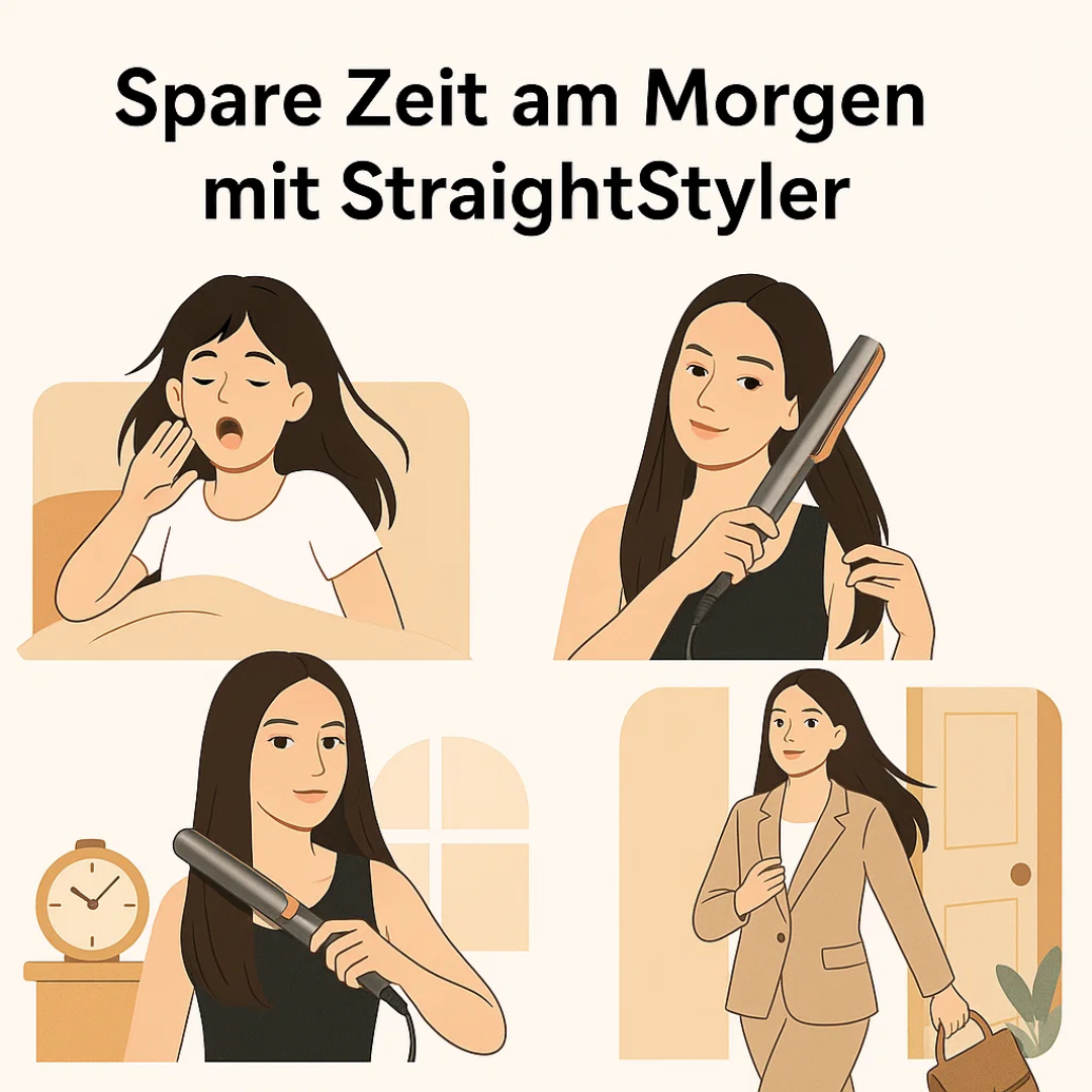 HairFlow Pro Föhn & Stijlborstel – 2-in-1 Droger met Intelligente Warmteregeling