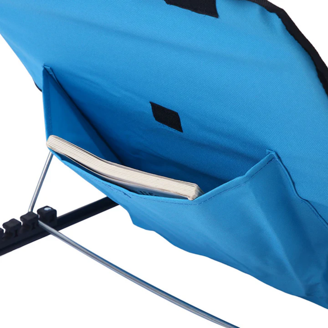 Strandmat met Leuning - Opvouwbaar | Comfortabel & Lichtgewicht Design