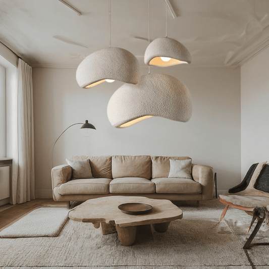 Lumière Bordeaux – Dimbare Hanglamp van Metaal en Glas voor Sfeervolle Verlichting