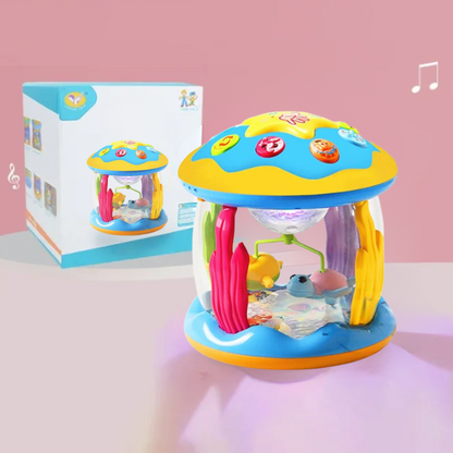 Muzikale Baby Carrousel – Zachte Melodieën en Kleurrijke Lichten – Geschikt voor 0-3 Jaar