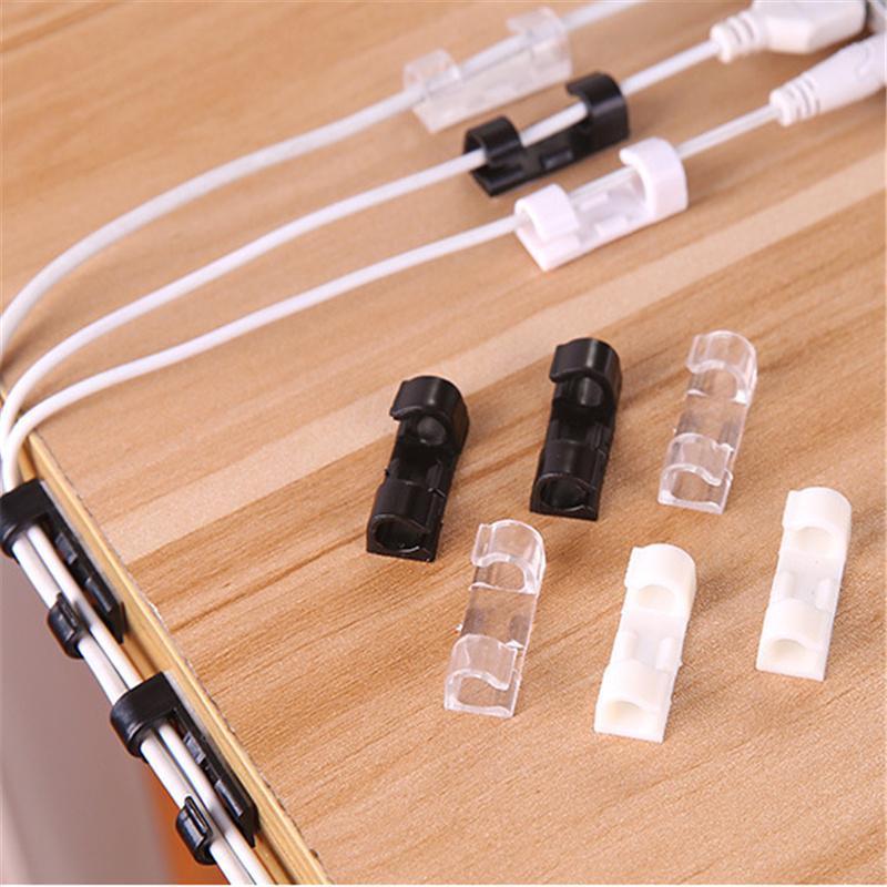 Finisher Zelfklevende Kabelklemmen – 20 Stuks Kabel Organizer Set