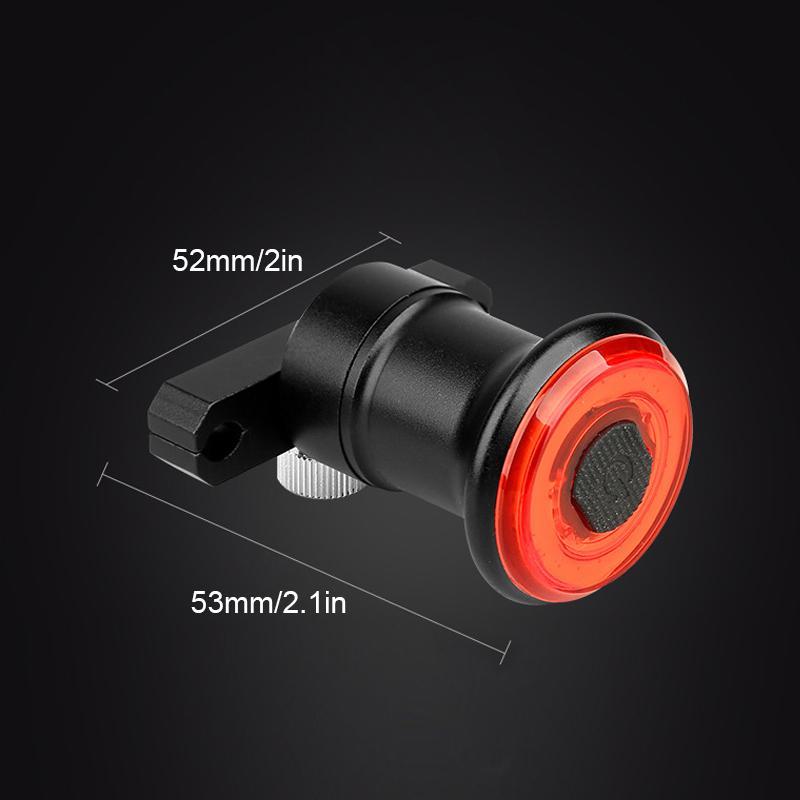 VeloSafe Slim – USB Oplaadbaar Intelligente Fietsachterlicht met Remsensor