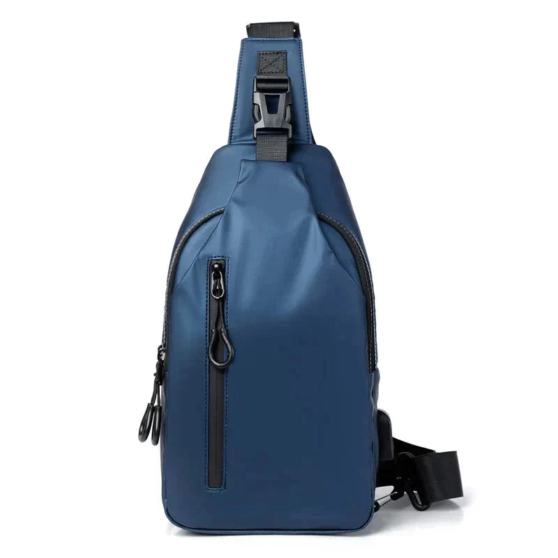 UrbanShield Waterdichte Crossbody Tas met Anti-Diefstal Design