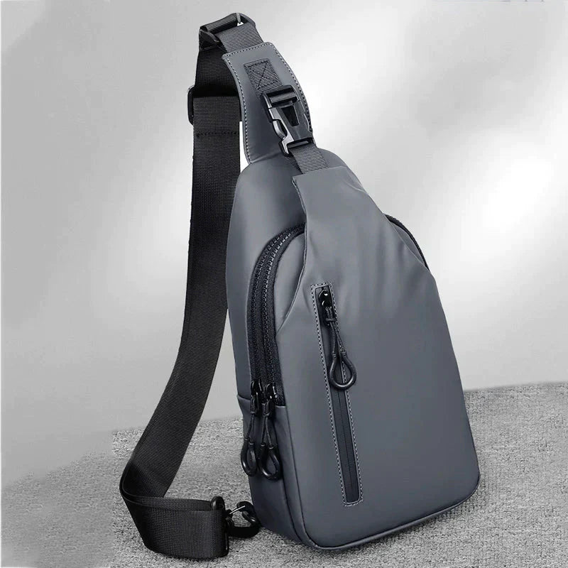 UrbanShield Waterdichte Crossbody Tas met Anti-Diefstal Design