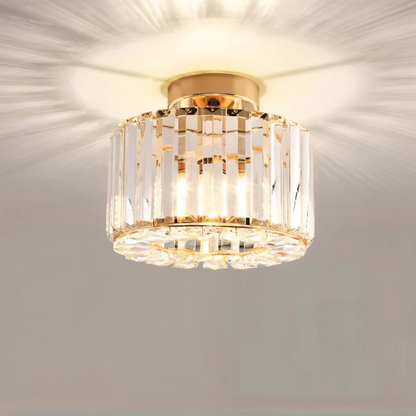 Kristallen Plafondlamp – Luxe Plafonnière voor Slaapkamer of Woonkamer