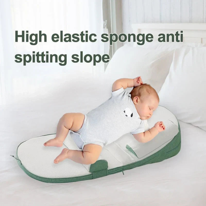 CozySlope Baby Wigkussen voor Anti-Reflux en Zijslapen