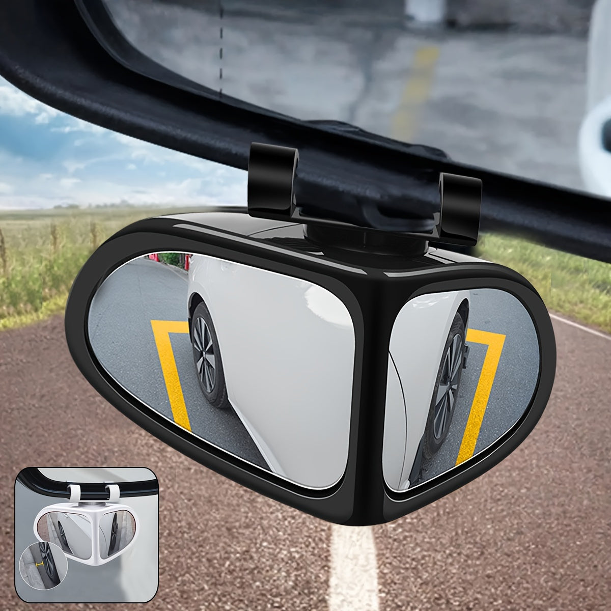 SafeSight HD Dodehoekspiegels – 360° Verstelbare Autospiegels voor Extra Zicht