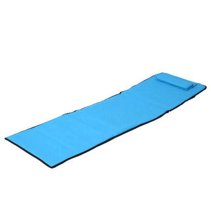 Strandmat met Leuning - Opvouwbaar | Comfortabel & Lichtgewicht Design