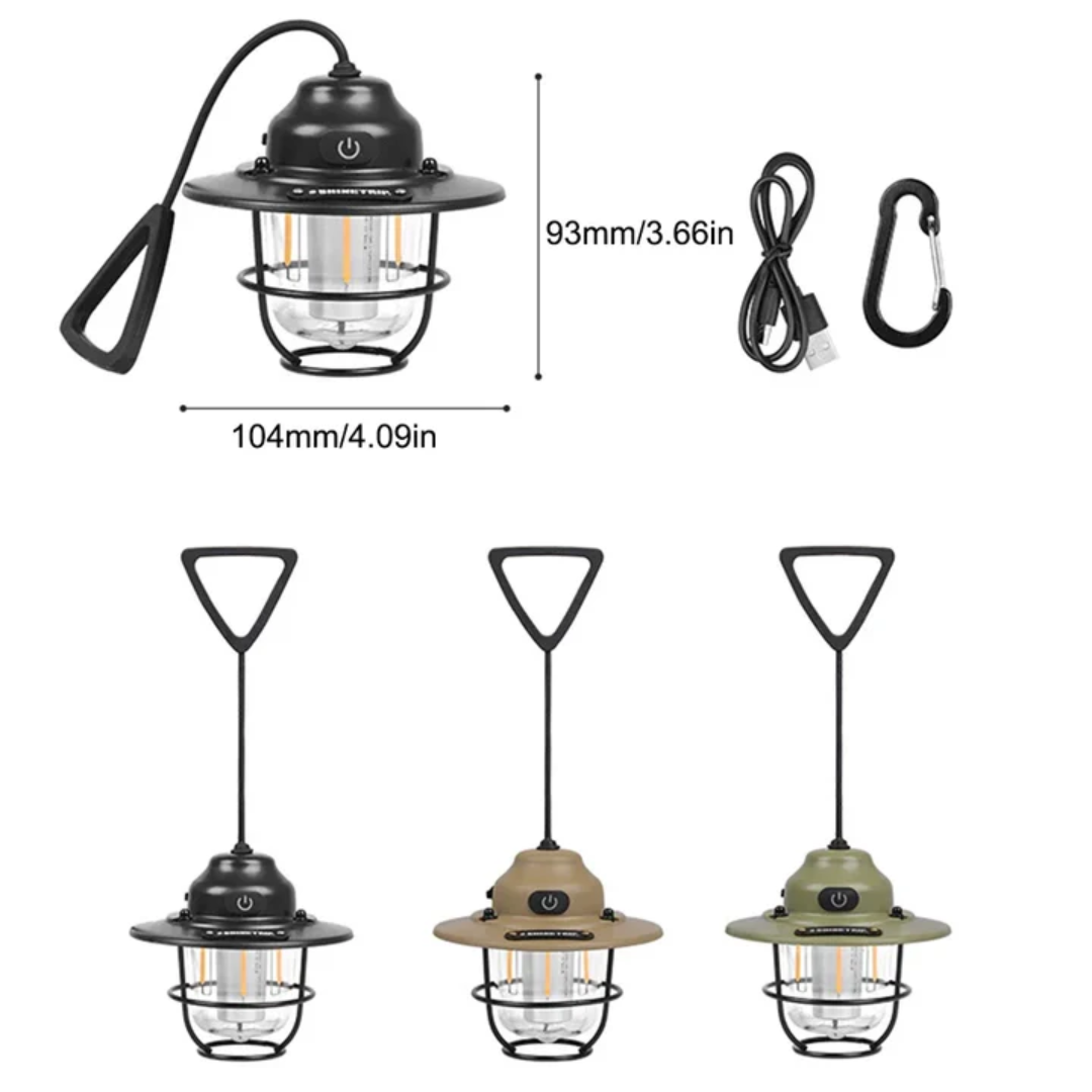 Camping Lantaarn - Outdoor | Krachtige, Draagbare Verlichting voor Avontuur