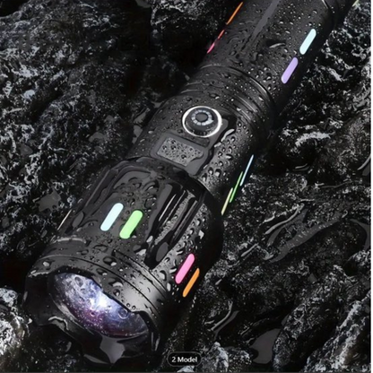 Militaire Zaklamp – 9000 Lumen LED Zaklamp voor Outdoor Gebruik en Noodgevallen