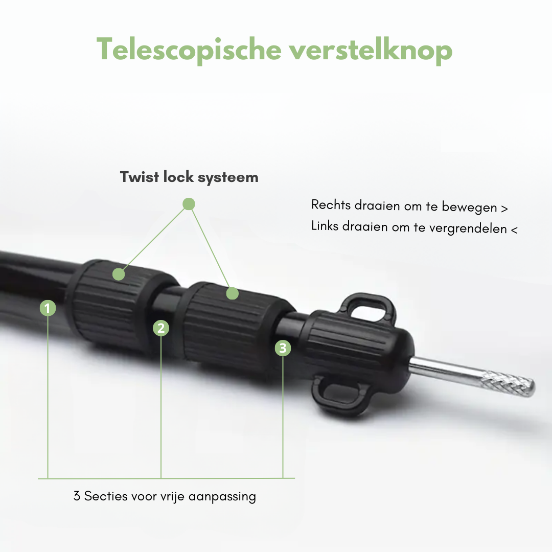 Telescopische Palen - Stevige Tentstokken voor Kamperen en Outdoor