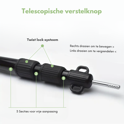 Telescopische Palen - Stevige Tentstokken voor Kamperen en Outdoor