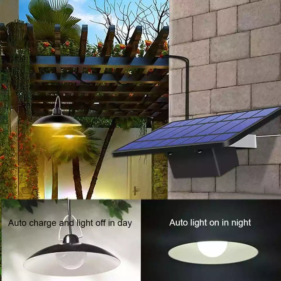 SolarDuo LED Lampenset op Zonne-energie met Afstandsbediening