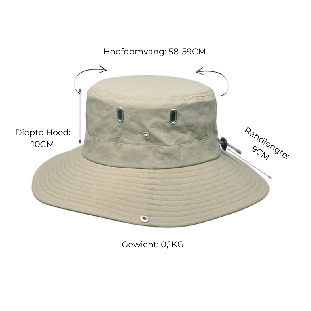 Vissershoed – Buckethat Outdoor | Lichtgewicht en Beschermend