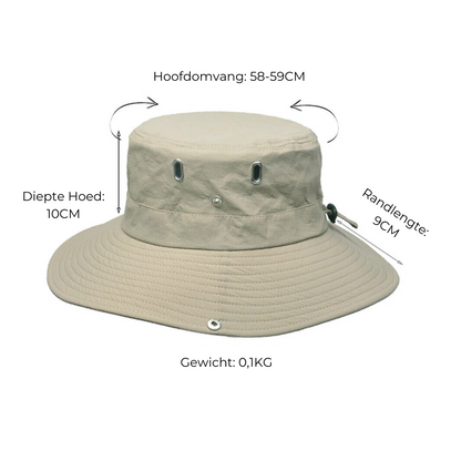 Vissershoed – Buckethat Outdoor | Lichtgewicht en Beschermend