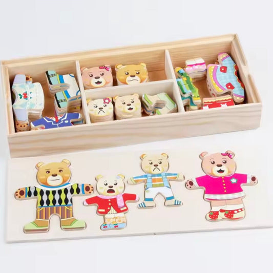 Houten Puzzel – Educatief Speelgoed voor Peuters, Stimuleert Creativiteit en Probleemoplossend Vermogen