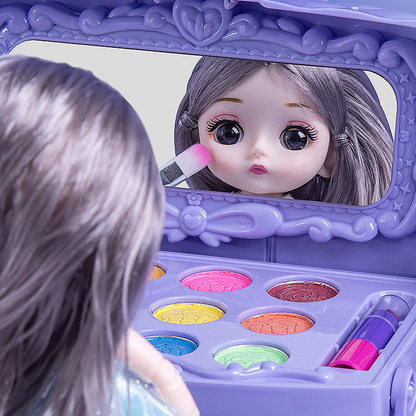 Make-up Set voor Kinderen – Veilige, Afwasbare Formule – Creatieve Speelset voor Kleine Fashionista's