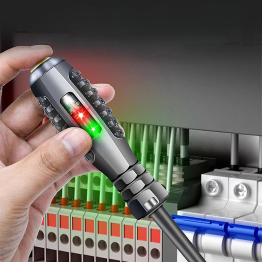 SafeTool Magnetische Schroevendraaier met Spanningsmeter – LED Indicatie