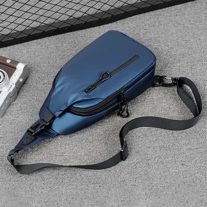 UrbanShield Waterdichte Crossbody Tas met Anti-Diefstal Design