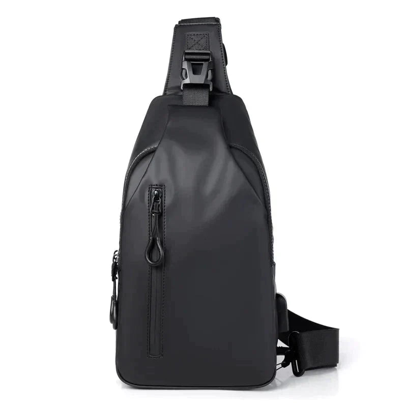 UrbanShield Waterdichte Crossbody Tas met Anti-Diefstal Design