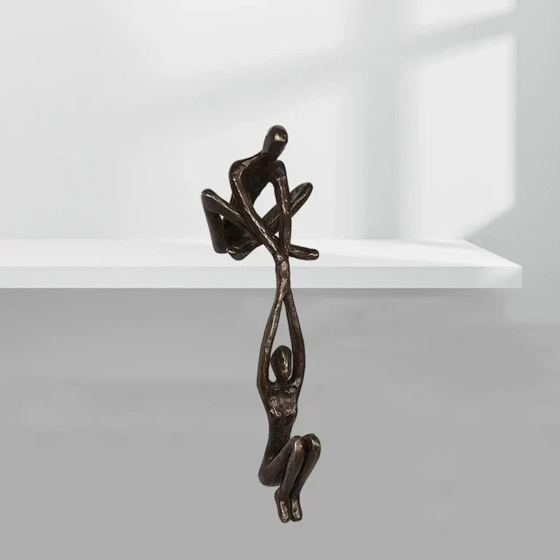 LoveBalance Beeldje – Decoratief Sculptuur van Liefde en Balans