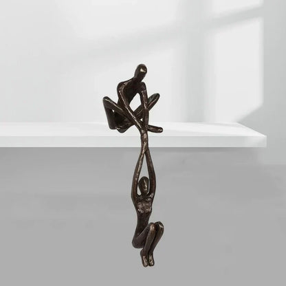 LoveBalance Beeldje – Decoratief Sculptuur van Liefde en Balans