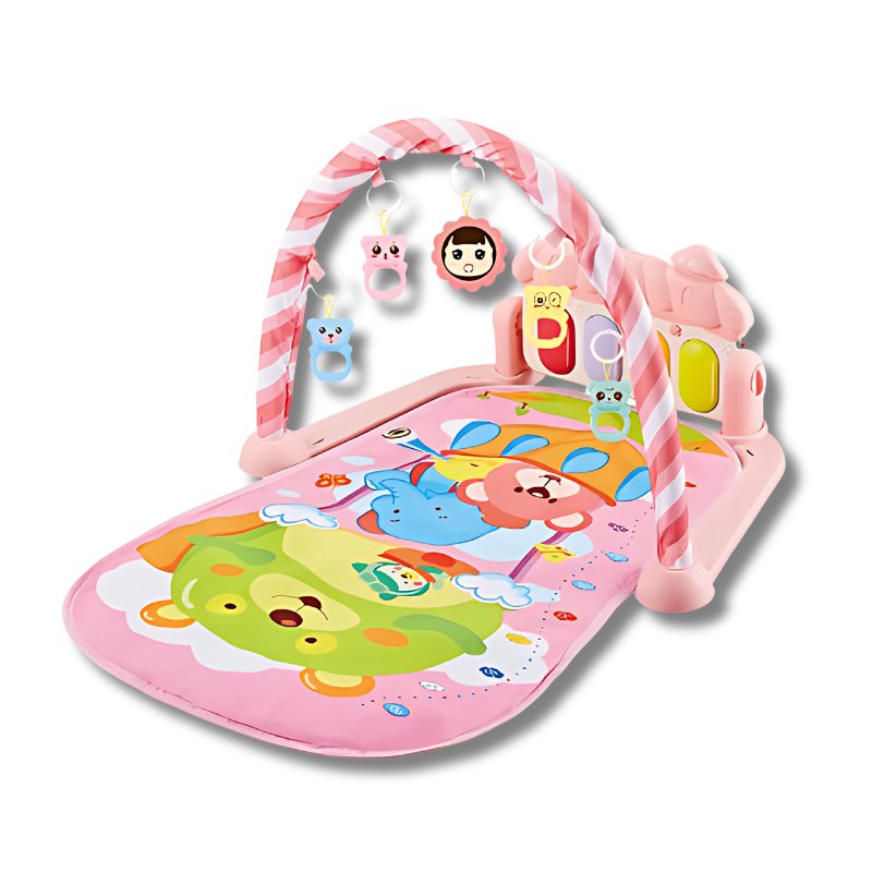 Interactieve Muziek Speelmat voor Baby's - Educatief Speelkleed met Kleuren en Geluiden, Stimuleert Ontwikkeling en Motoriek