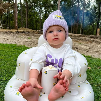Opblaasbare Babystoel – Ergonomisch Ontwerp, Lichtgewicht en Compact – Ideaal voor Thuis en Onderweg
