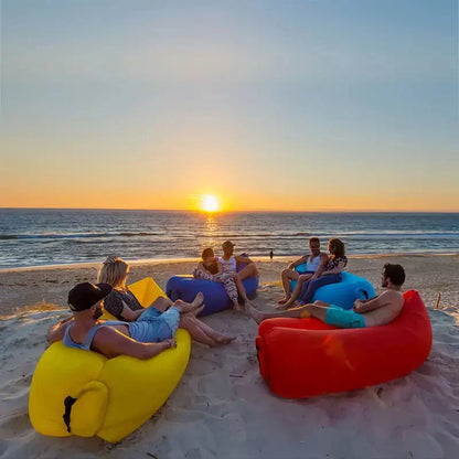 Air Lounger - Handig Luchtbed