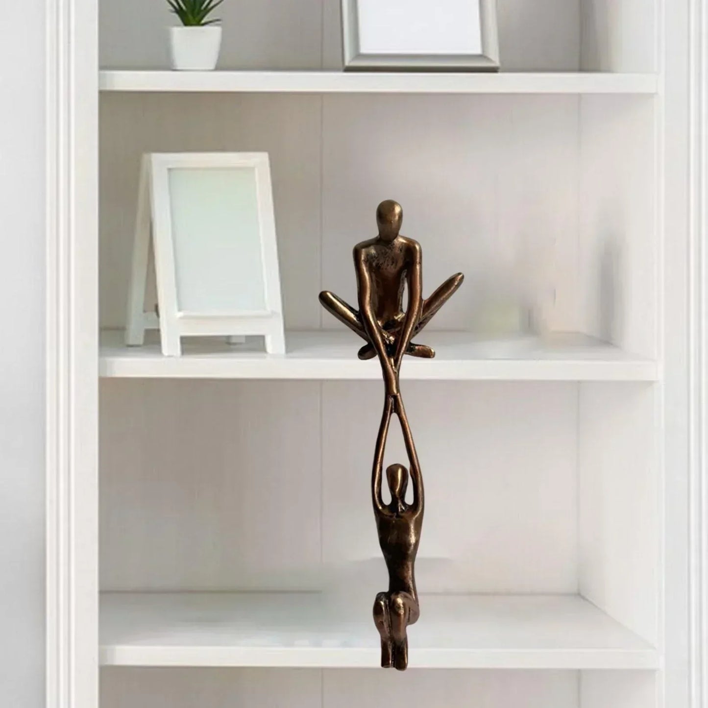 LoveBalance Beeldje – Decoratief Sculptuur van Liefde en Balans