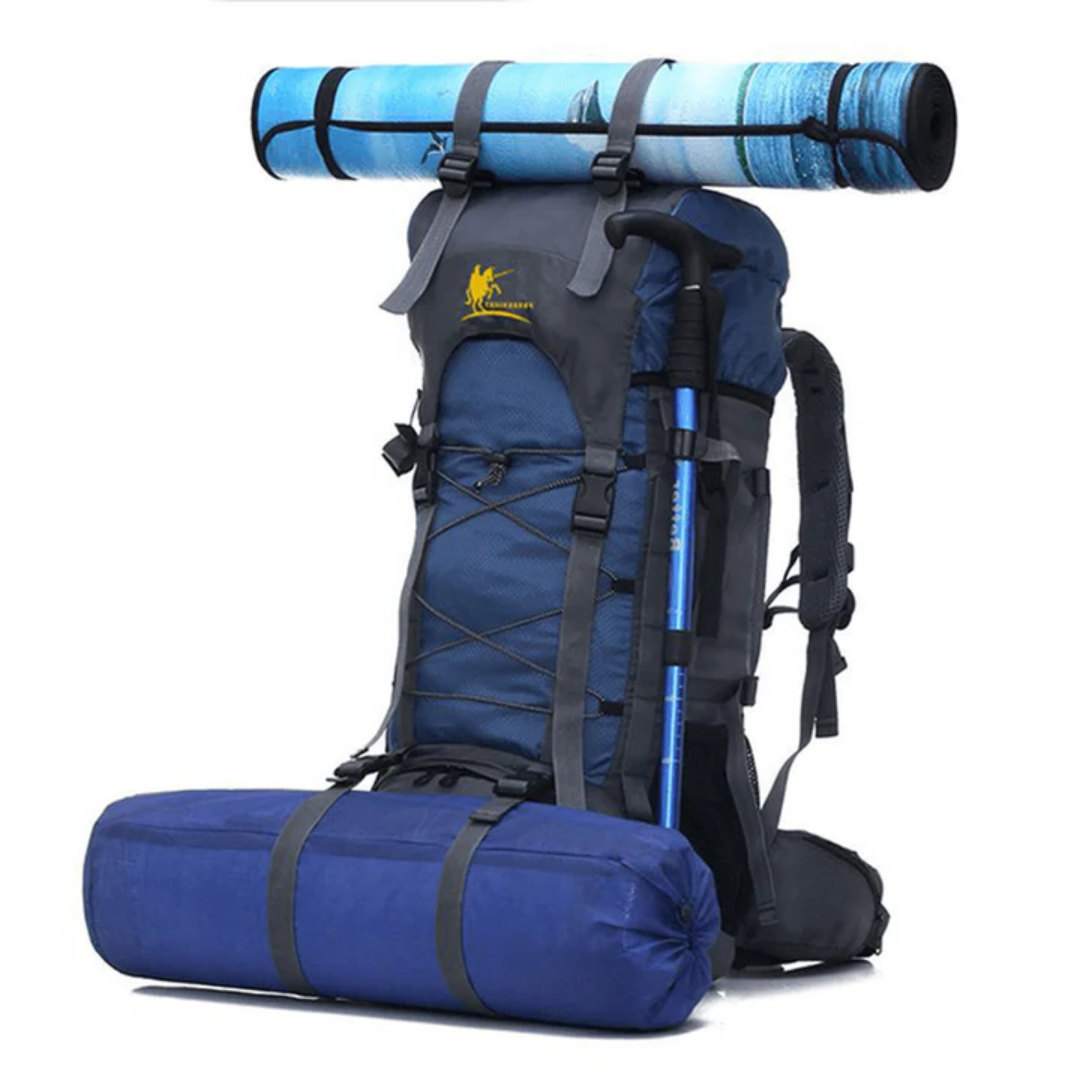 60L Backpack - Trekking & Wandelrugzak | Ruim, Duurzaam en Praktisch