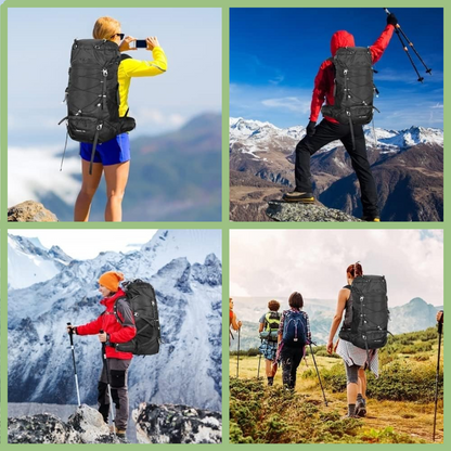 50L Backpack - Ruime Outdoor Rugzak voor Trekking en Avonturen