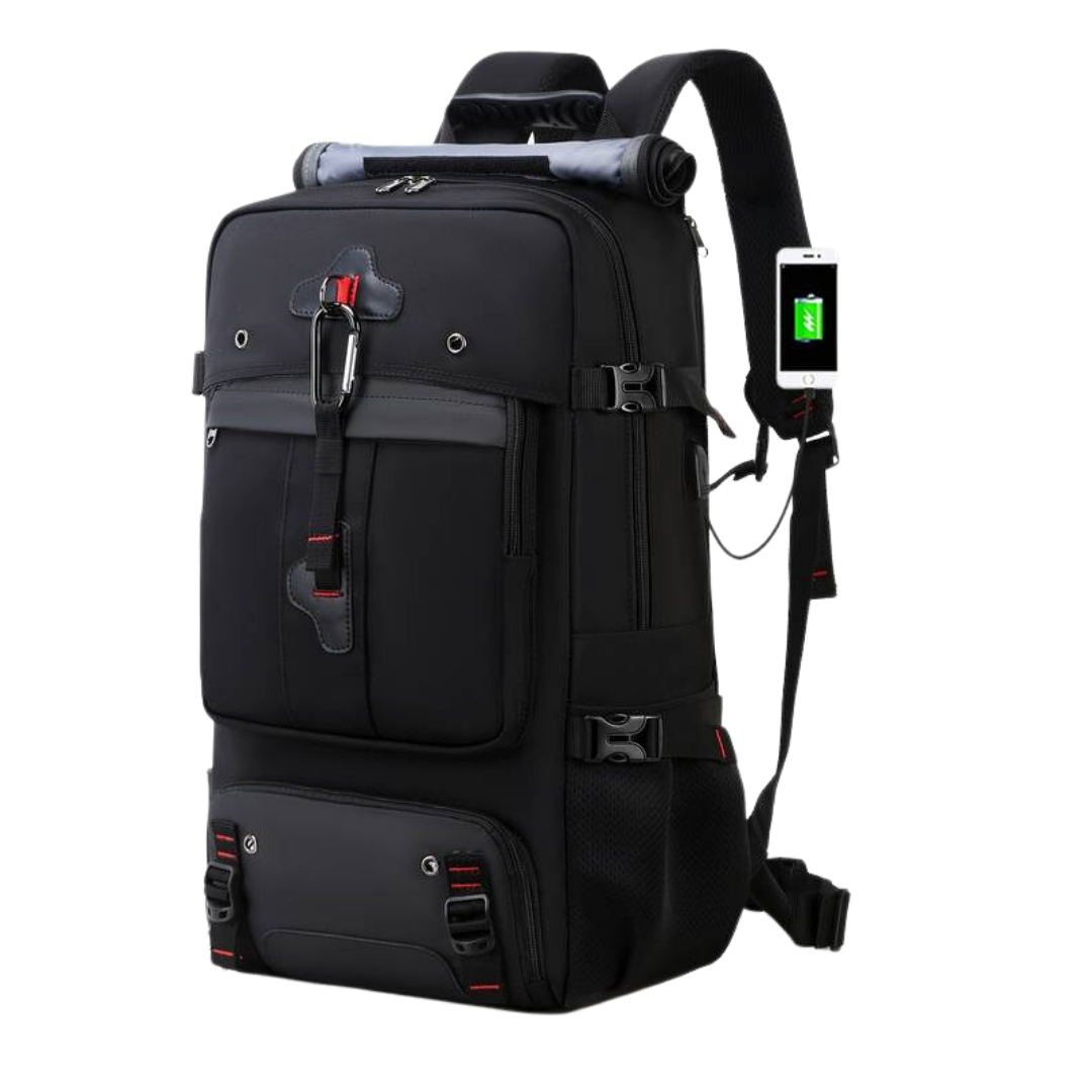 Outdoor Rugzak - 50L | Waterdicht met USB-poort voor Avontuurlijke Reizen