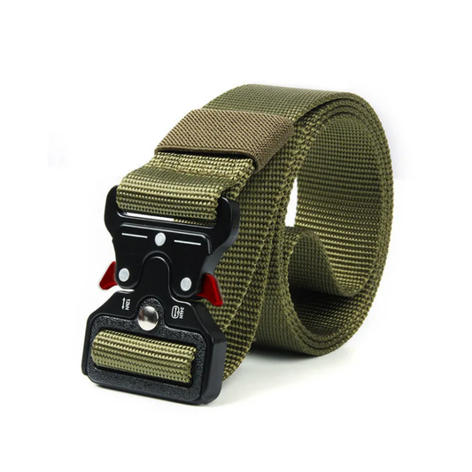 Outdoor Buckle Riem - Heren | Duurzaam en Stijlvol voor Avonturen