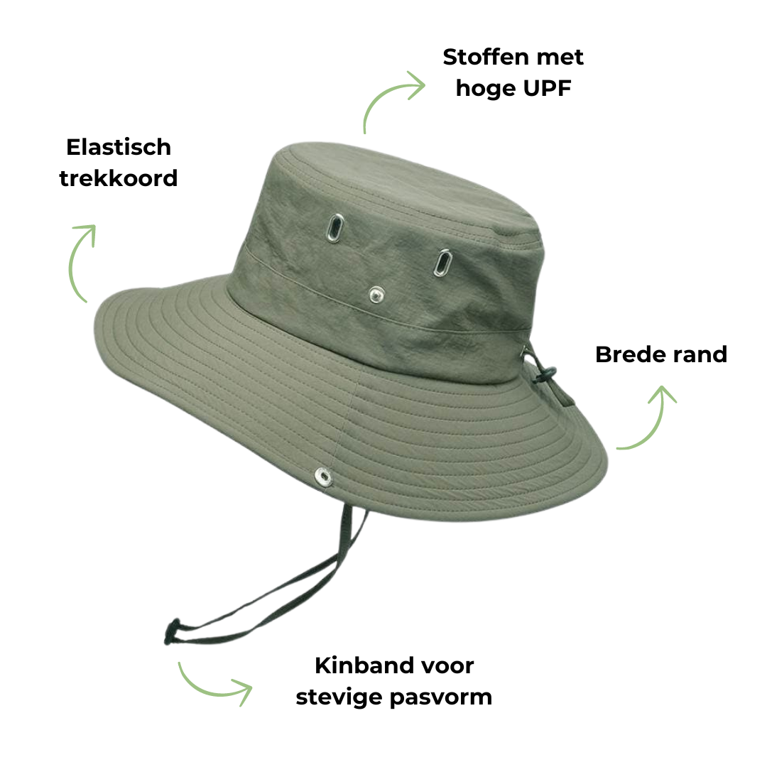 Vissershoed – Buckethat Outdoor | Lichtgewicht en Beschermend