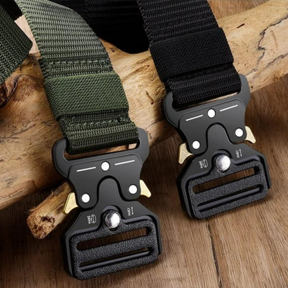 Outdoor Buckle Riem - Heren | Duurzaam en Stijlvol voor Avonturen