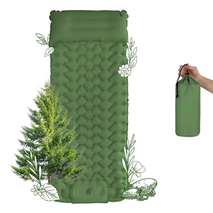 AirLite Zelfopblazend Slaapmatje – Lichtgewicht, Compact & 10 cm Dik Comfort