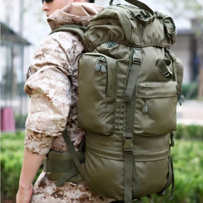 Outdoor Backpack – 70L | Ruime en Waterbestendige Trekking Rugzak