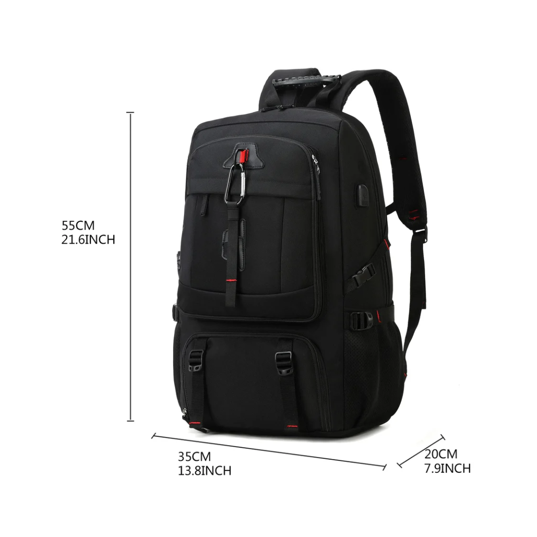 Reisrugzak - Outdoor - 50L | Ruim en Duurzaam voor Avonturen